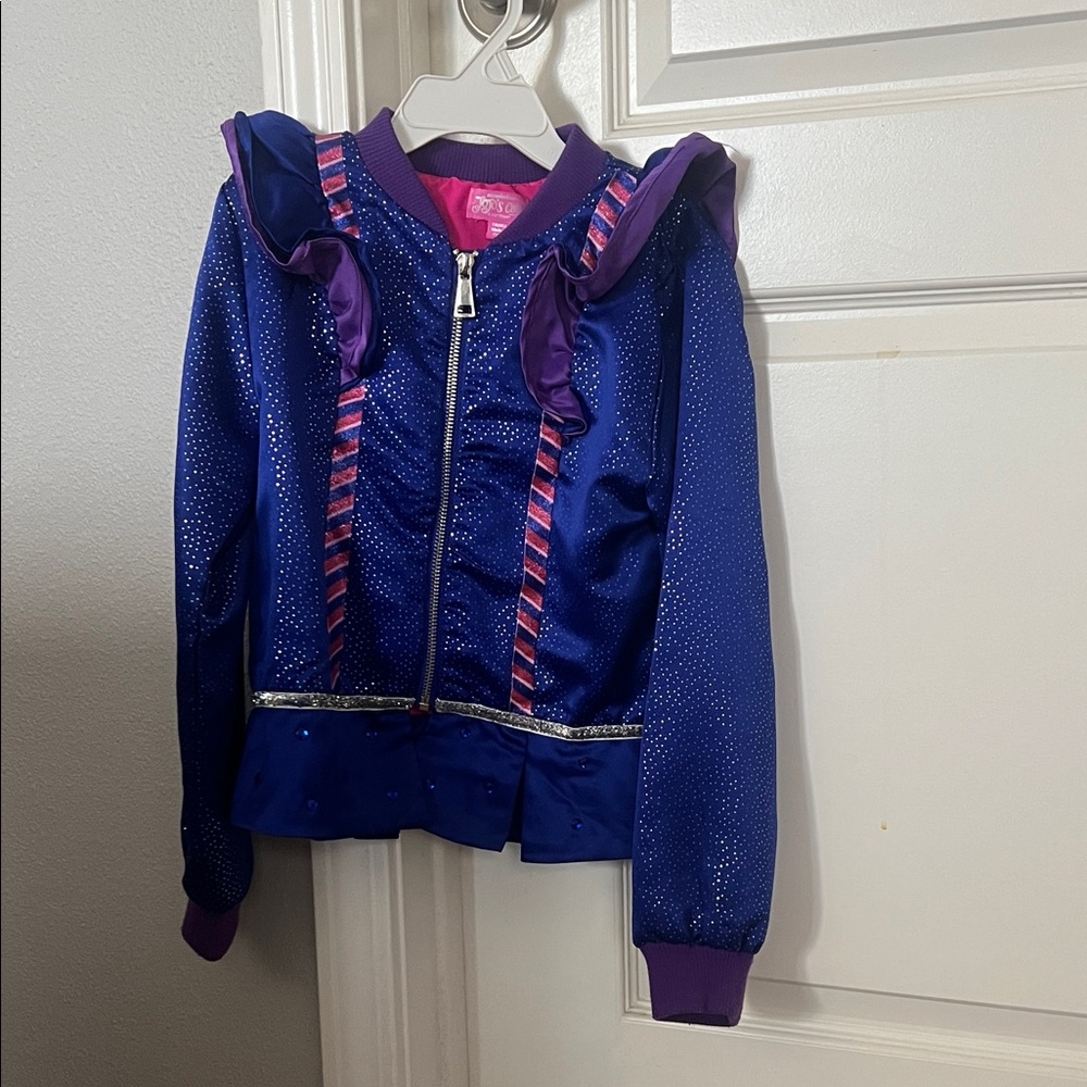 JoJo Siwa Sparkly Blue and Purple Kids Jacket